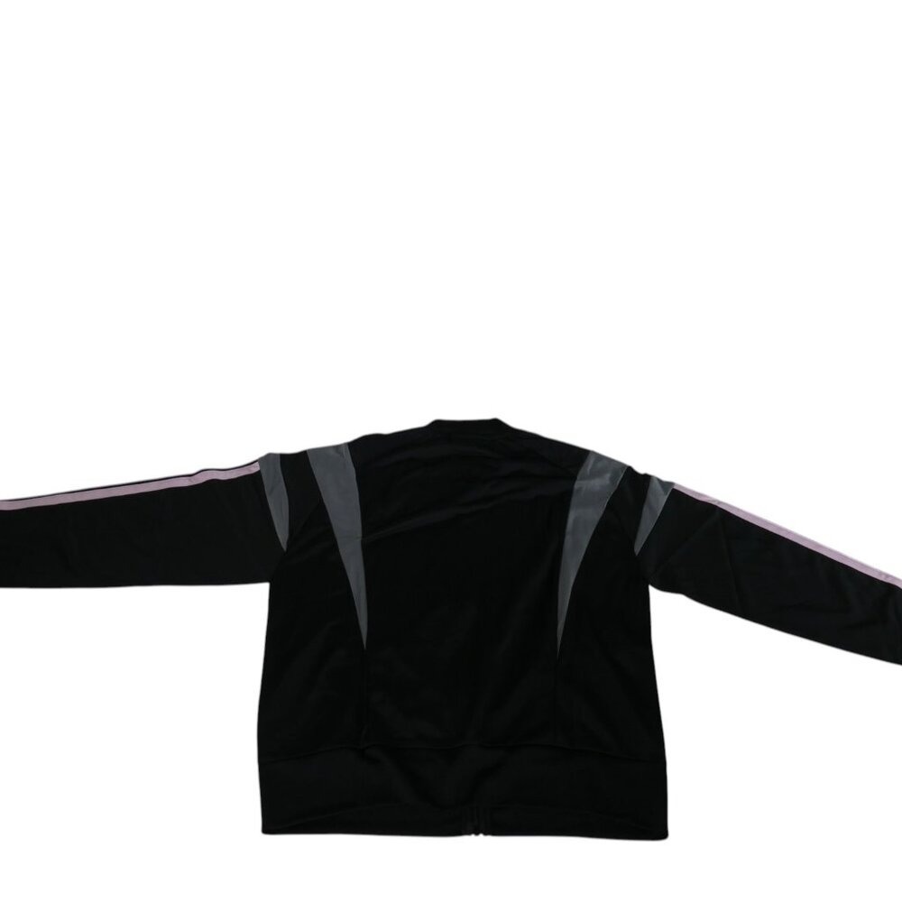 Adidas Women's W 3S Fashion Track Top JX0467 Black Grey Four Size‎ M - Picture 4 of 9